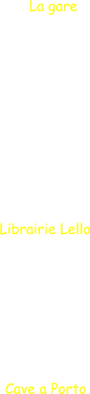 La gare Librairie Lello Cave a Porto